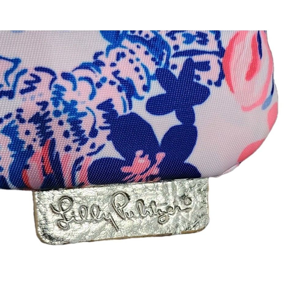 LILLY PULITZER Zip Top Wallet Resort White Party Like a Lobster EUC - Picture 6 of 6